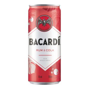 Bacardi & cola 5% tray blik 24x25cl