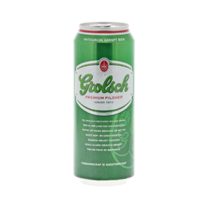 Grolsch pils 5%  blik tray 24x50cl