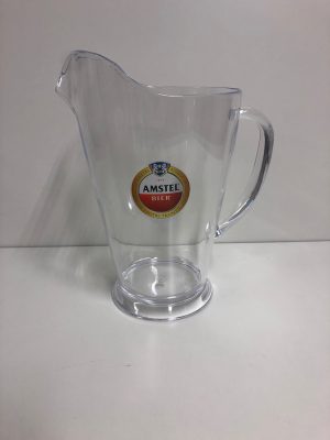 Krat 6x 1,8 liter pitchers schenkkan kunststof polycorbonaat