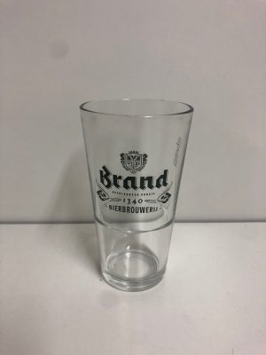 Krat 24x 25cl brand amsterdammertje bierglas vaasje