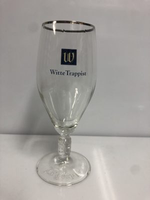 Krat 24x 30cl la trappe witte trappist voetglas