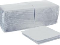 500 Servetten 1 laags 33x33cm papier wit
