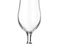 Krat 24x 40cl blanco bierglas op voet onis munique